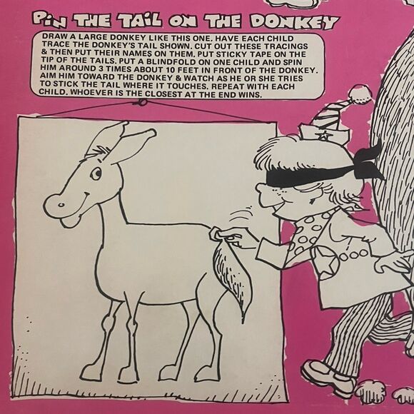 VINTAGE 1974 Happy Birthday Mr. Pickwick Vinyl Record Childrens Party Games - Picture 9 of 16